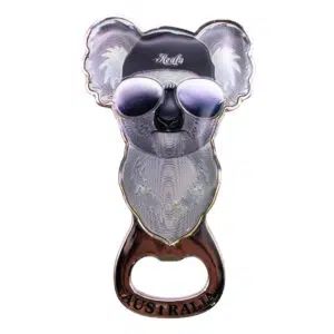 Koala Aviator Bottle Opener Magnet