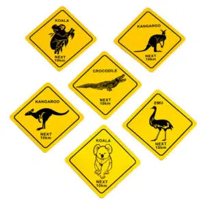 Australian Roadsign Magnet Pack