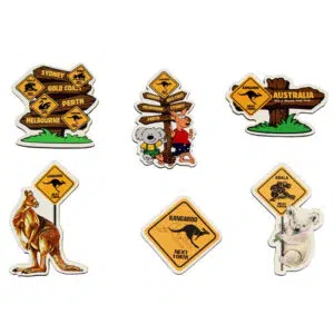 Funky Roadsign Magnet Pack