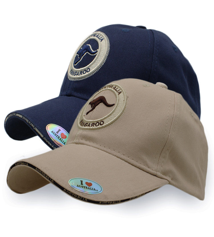 Australia Day Cap / Embroidered Kangaroo Cap