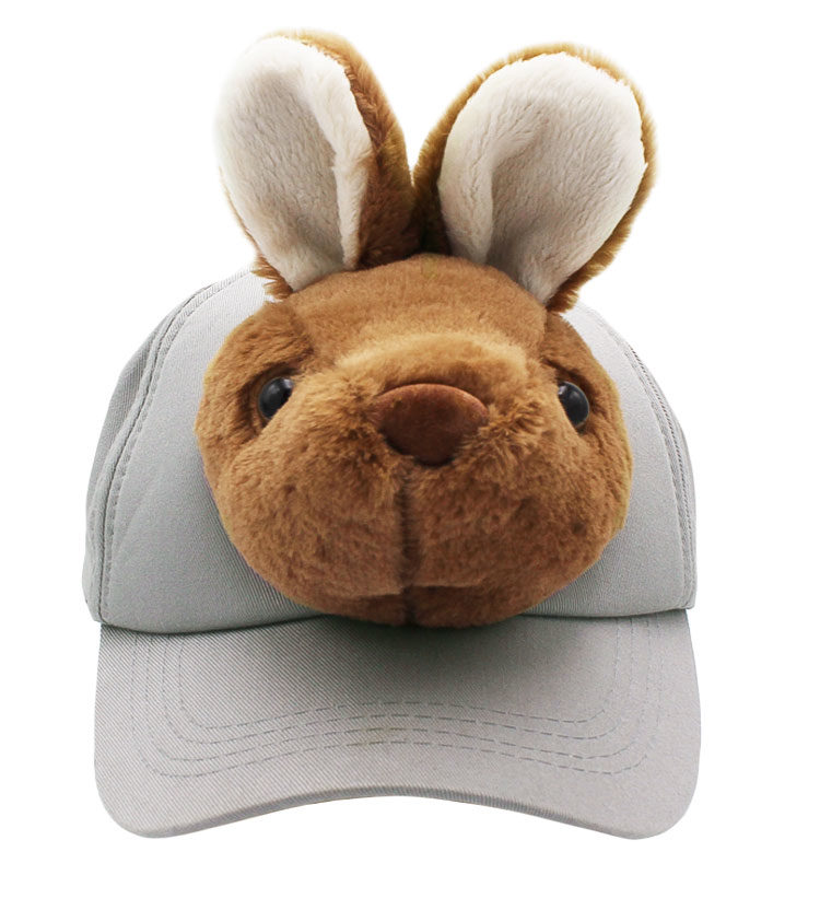 Plush Kangaroo Cap