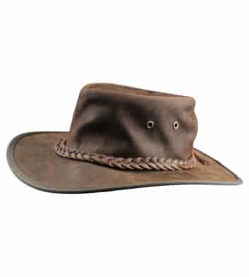 Saddler Leather Hat