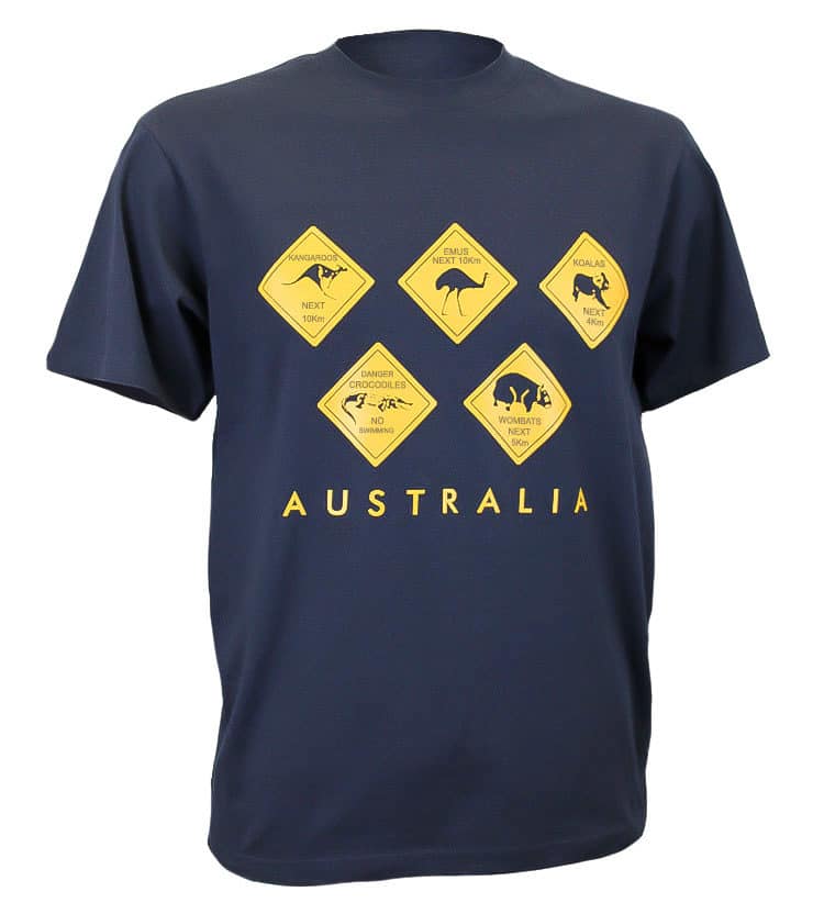 ROADSIGN Australia Maglietta a maniche lunghe con stampa del marchio