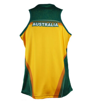 Green & Gold Australia Singlet