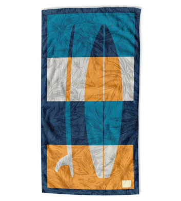 Surfboard Beach Towel