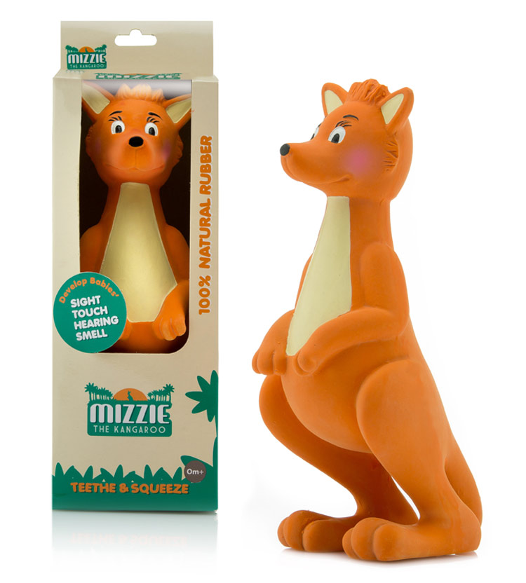 Mizzie The Kangaroo Teething Toy