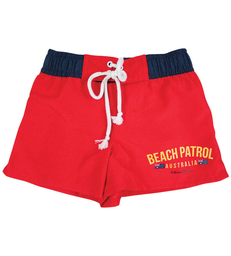 Beach Patrol Kids Board Shorts