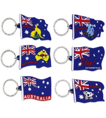 Australian Flag Keyrings