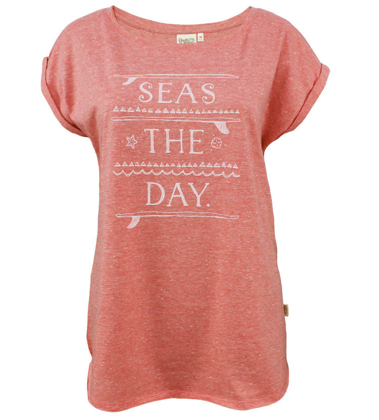 Seas The Day Womens T-Shirt