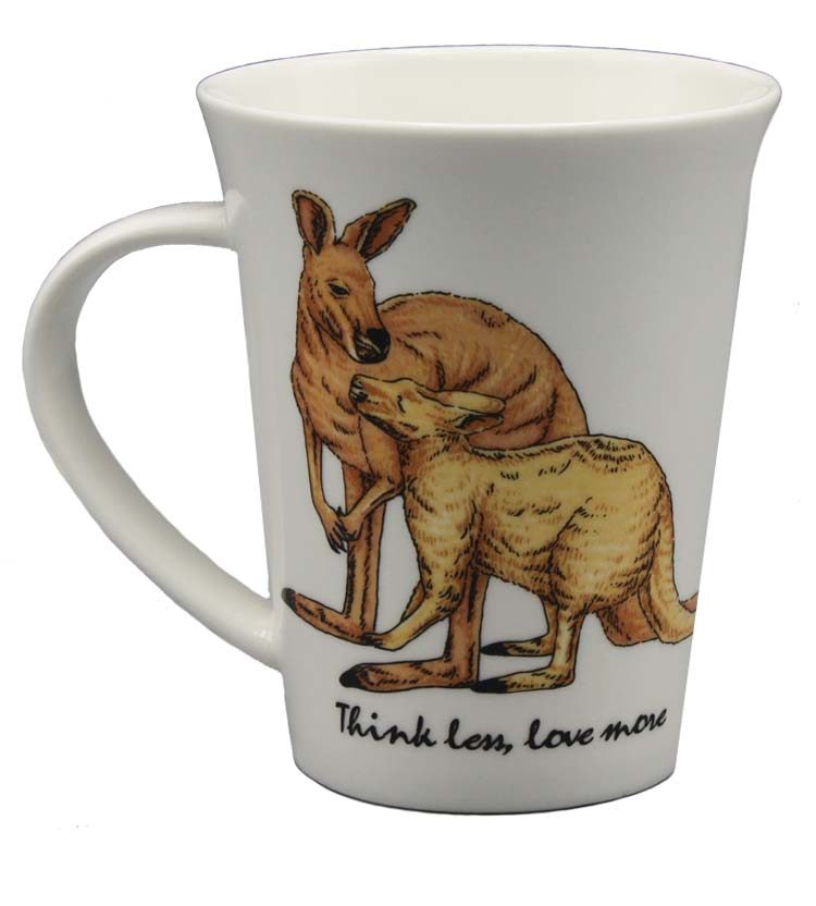 Kangaroo & Koala Love Mug