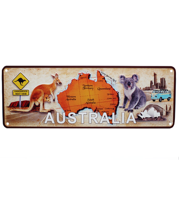 Aussie License Plate
