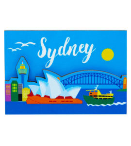 Sydney Wooden Gallery Magnet