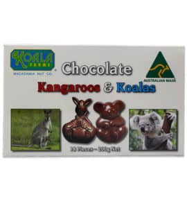 Chocolate Kangaroos & Koalas