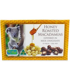 Honey Roasted Chocolate Macadamias
