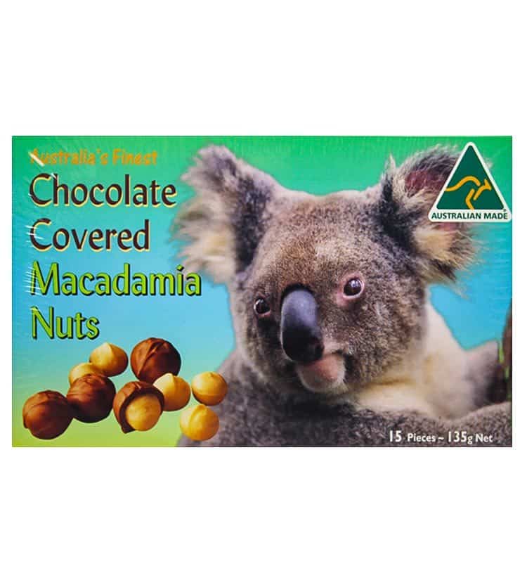 Chocolate Covered Macadamia Nuts 135g
