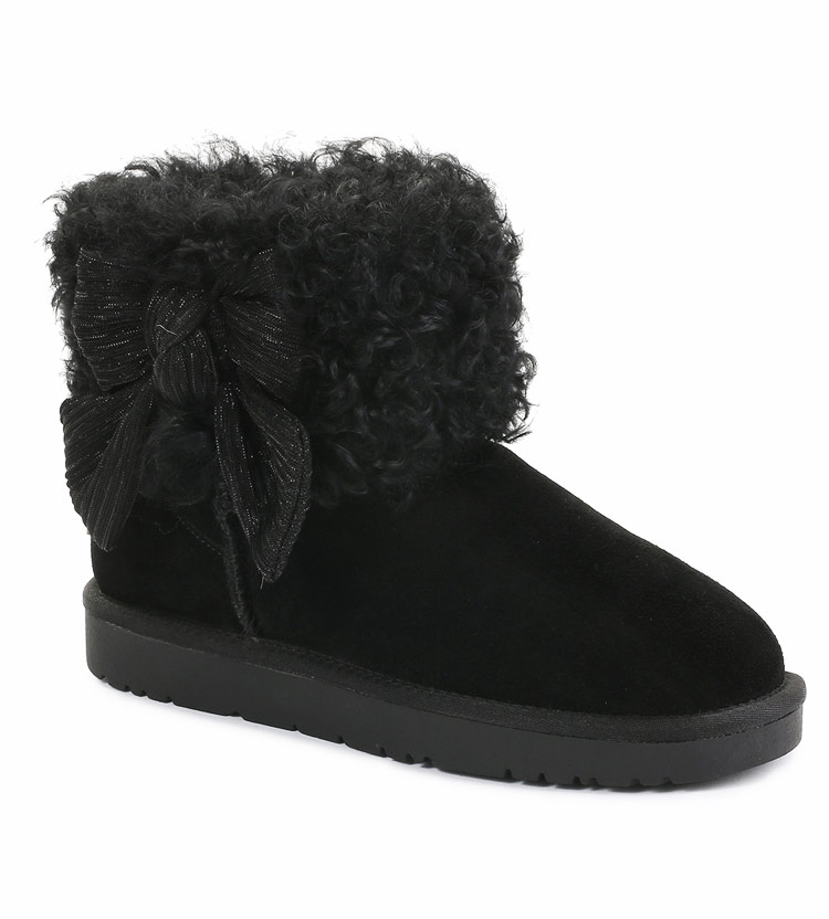 ugg boots black fur