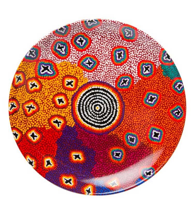 Ruth Stewart Aboriginal Plate
