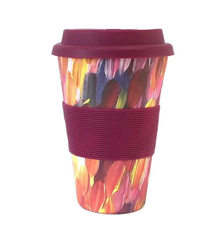 Reusable Coffee Cup - Gloria Petyarre