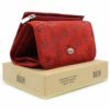 Red Kangaroo leather purse