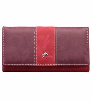 Kangaroo Pin Ladies Purse Purple