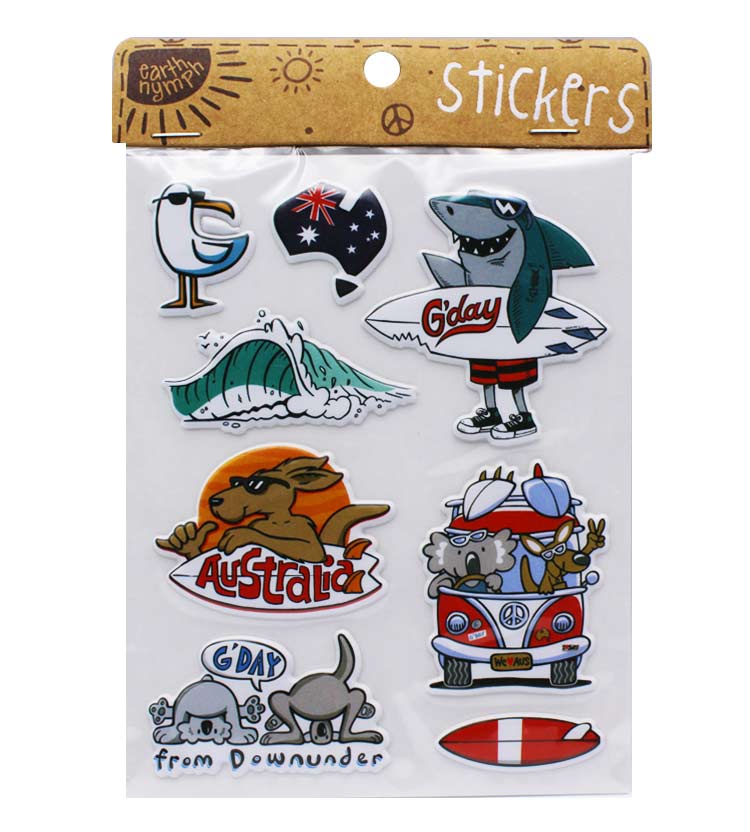 Kids Surf Sticker Pack | Australia the Gift | Australia's No. 1 Souvenirs &  Gift Store