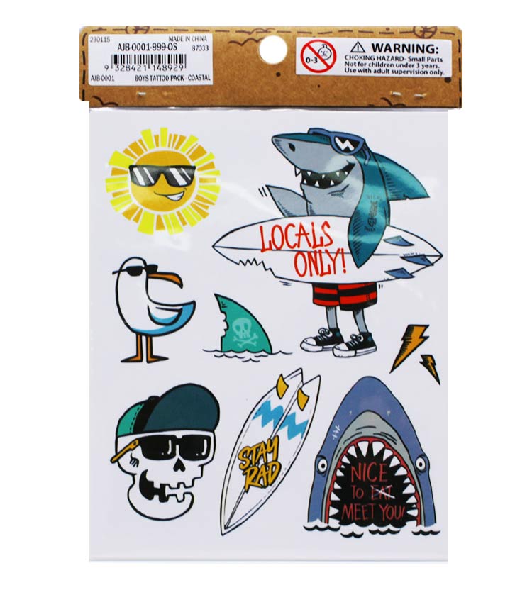 Sticker Packs — Coastline Tattoo
