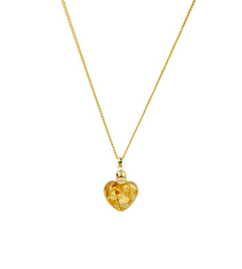 Australian Gold Heart Necklace
