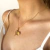 Gold Kangaroo Necklace