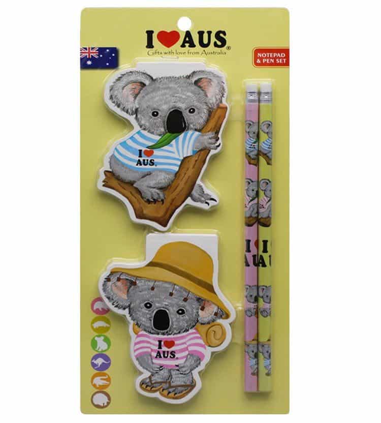 Swag Koala Notebook & Pencil Twin Pack