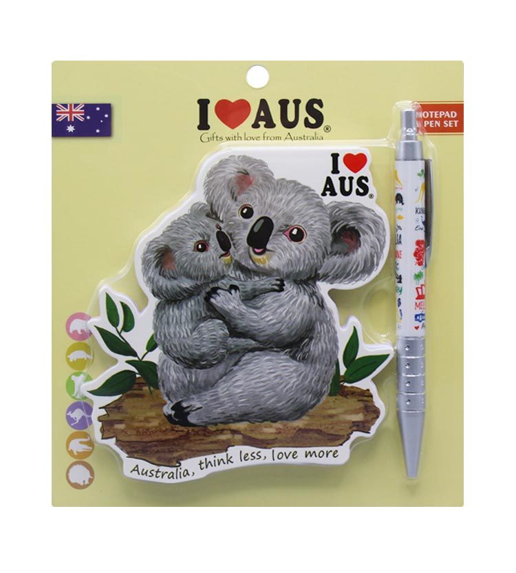 Koala & Baby Notebook & Pen Set