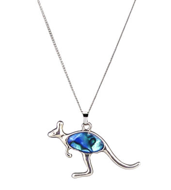 Kangaroo Paua Shell Necklace