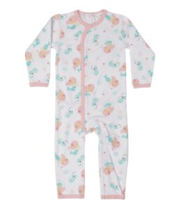 Long Sleeve Mermaid Fun Baby Romper