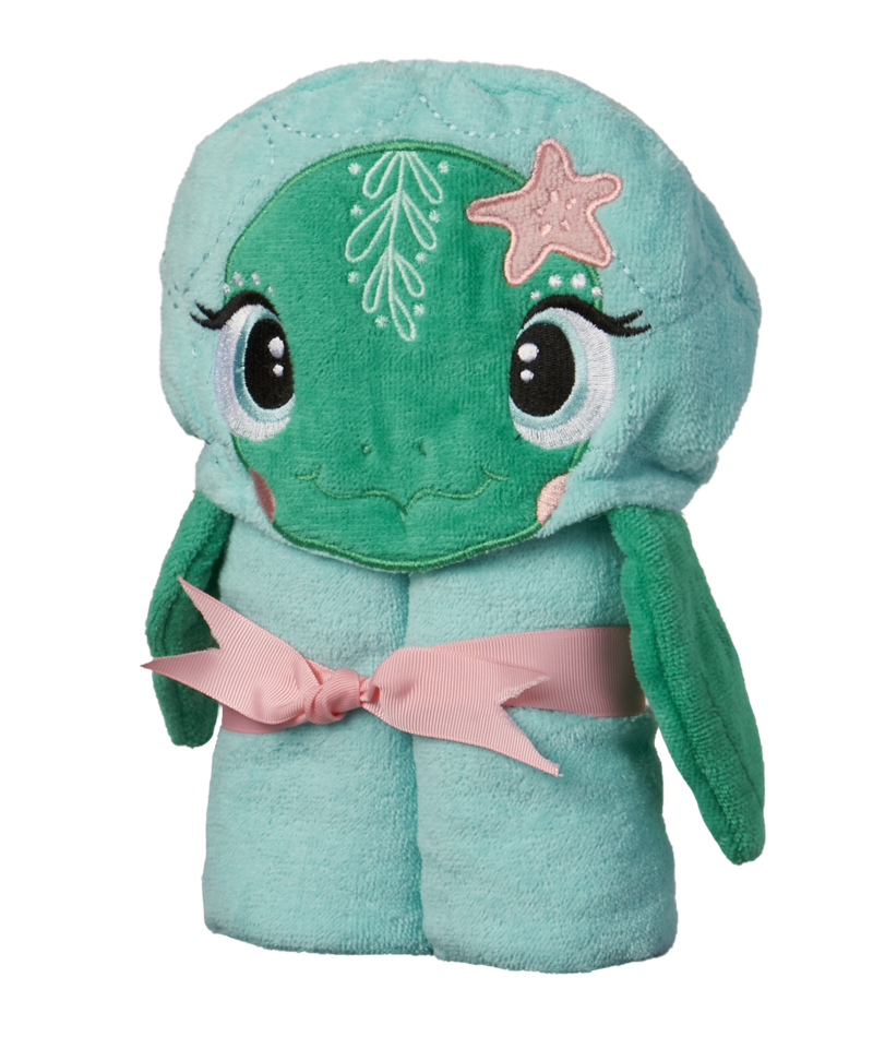 Baby Girl Towel - Turtle Kisses - Australia the Gift | Australia the Gift |  Australia's No. 1 Souvenirs & Gift Store