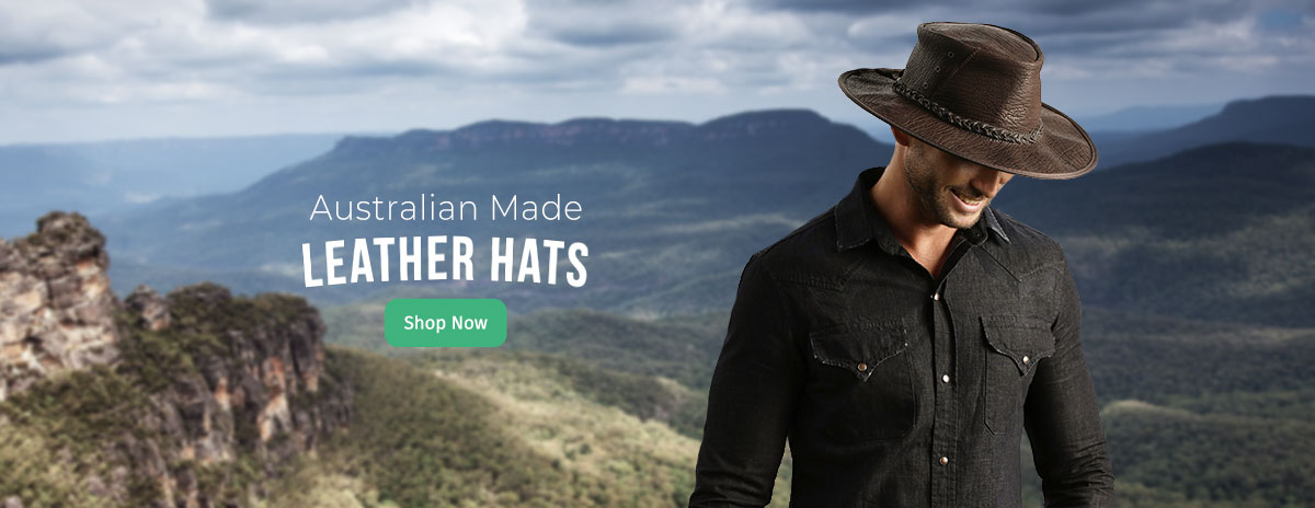 Australian Made Leather Hats