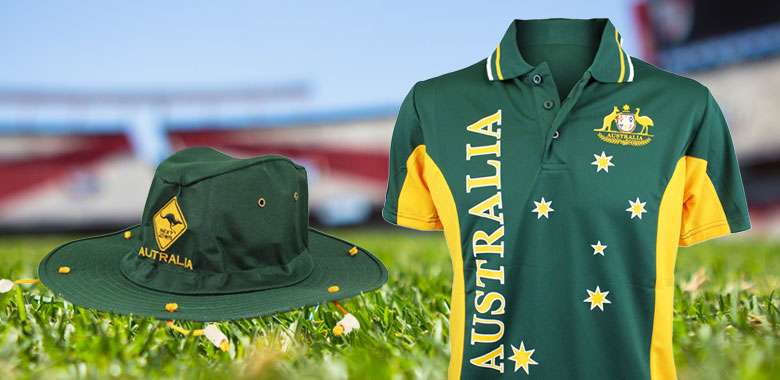 Australian Green & Gold Clothing
