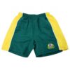 Green and Gold Coat Of Arms Shorts
