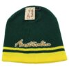 Green and Gold Australia Beanie