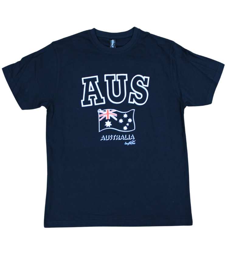Navy Australian Flag Aus T-Shirt | Australia the Gift | Australia's No ...