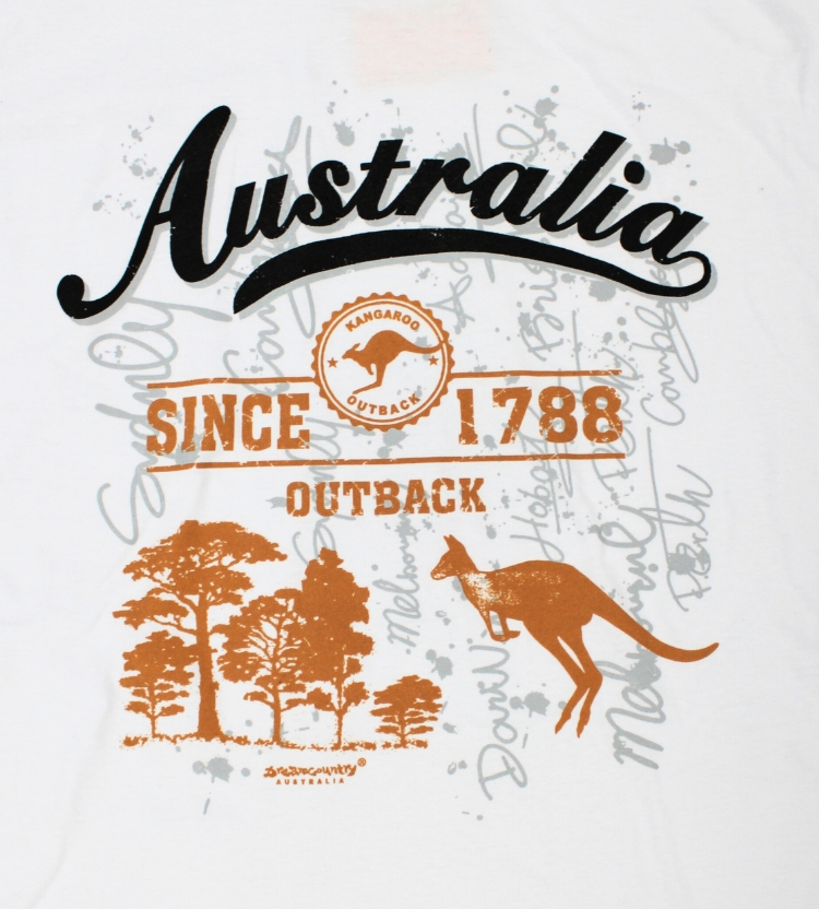 White Australia 1788 T-Shirt | Australia the Gift | Australia's No. 1 ...
